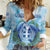 Personalized Greece Women Casual Shirt Dolphins And Symbol - Wonder Print Shop