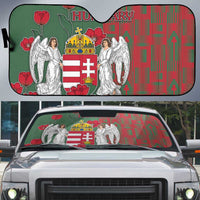 Hungary Auto Sun Shade Coat Of Arms 1896 - Wonder Print Shop