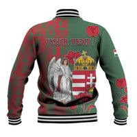Personalized Hungary Baseball Jacket Coat Of Arms 1896 - Wonder Print Shop