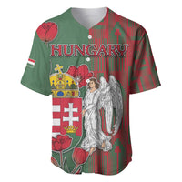 Personalized Hungary Baseball Jersey Coat Of Arms 1896 - Wonder Print Shop