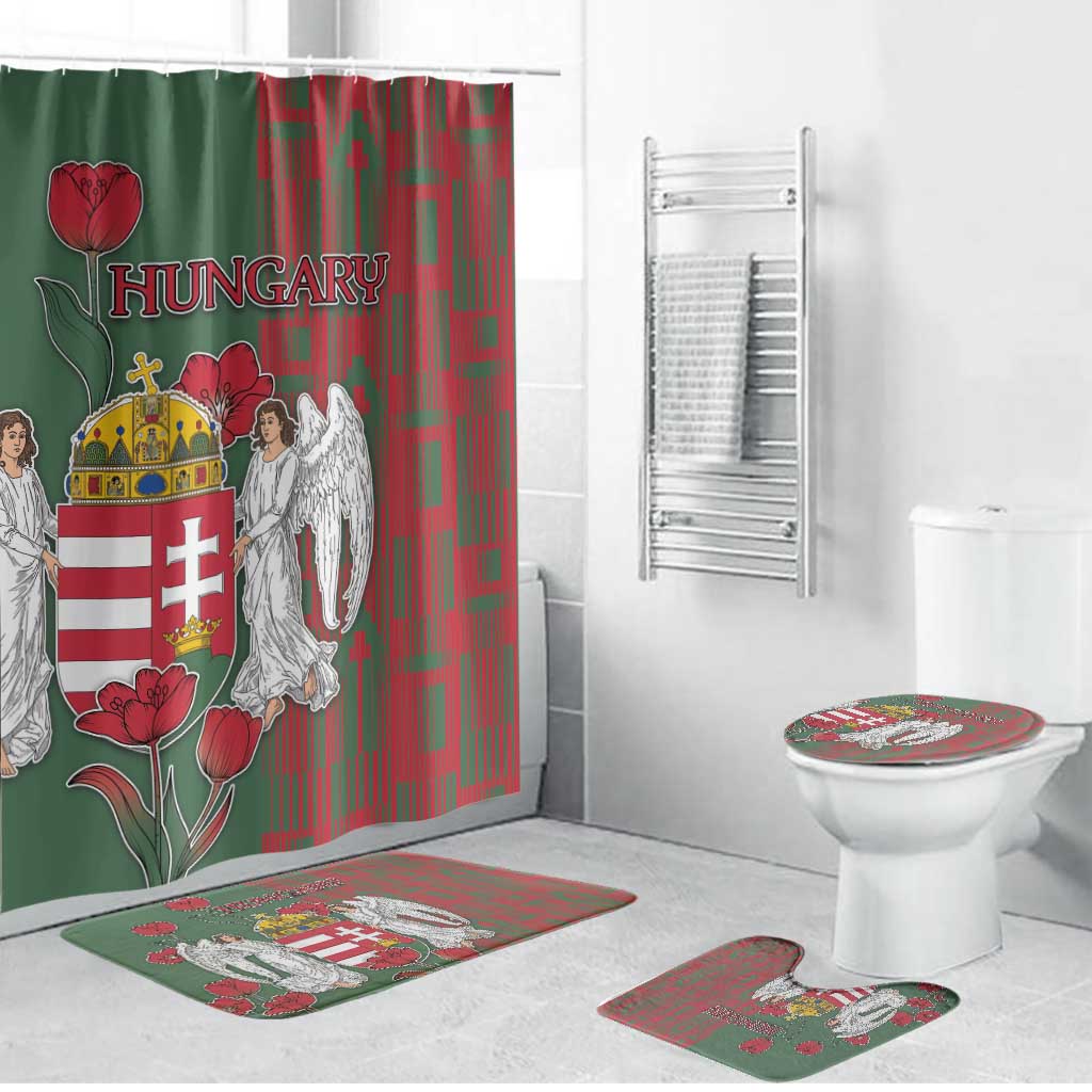 Hungary Bathroom Set Coat Of Arms 1896 - Wonder Print Shop