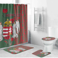 Hungary Bathroom Set Coat Of Arms 1896 - Wonder Print Shop