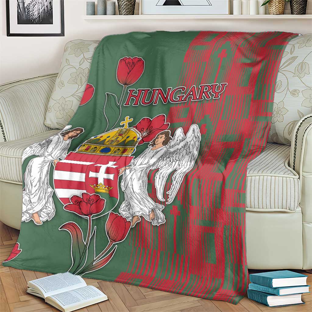 Hungary Blanket Coat Of Arms 1896 - Wonder Print Shop