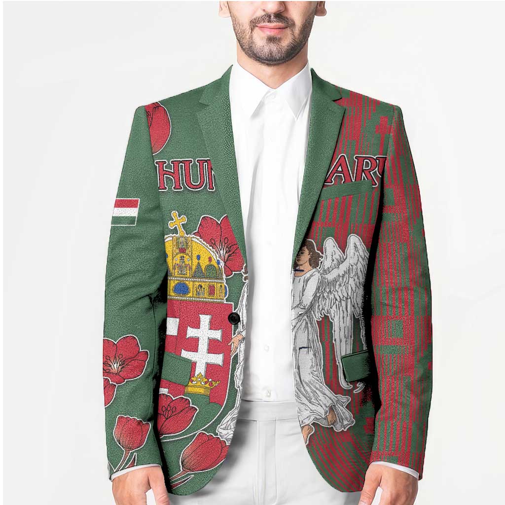 Personalized Hungary Blazer Coat Of Arms 1896 - Wonder Print Shop