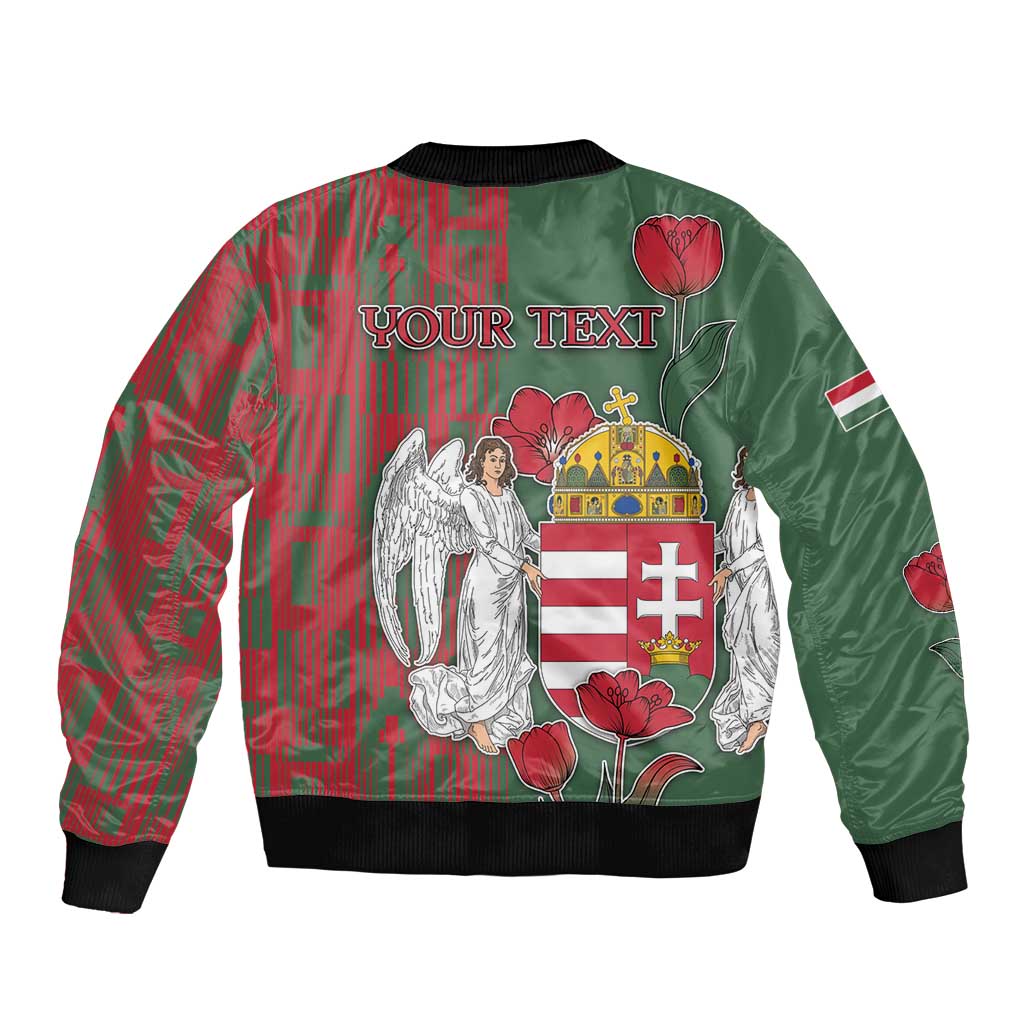Personalized Hungary Bomber Jacket Coat Of Arms 1896 - Wonder Print Shop