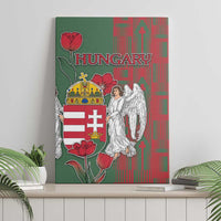 Hungary Canvas Wall Art Coat Of Arms 1896 - Wonder Print Shop