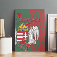 Hungary Canvas Wall Art Coat Of Arms 1896 - Wonder Print Shop