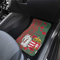 Hungary Car Mats Coat Of Arms 1896 - Wonder Print Shop