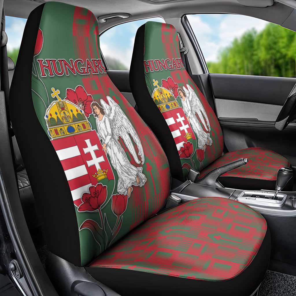 Hungary Car Seat Cover Coat Of Arms 1896 - Wonder Print Shop