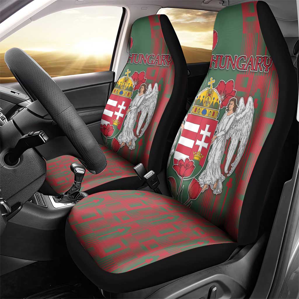 Hungary Car Seat Cover Coat Of Arms 1896 - Wonder Print Shop
