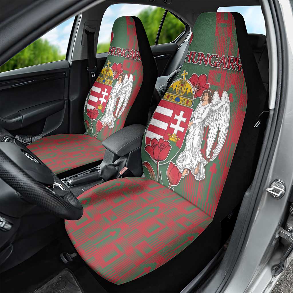 Hungary Car Seat Cover Coat Of Arms 1896 - Wonder Print Shop