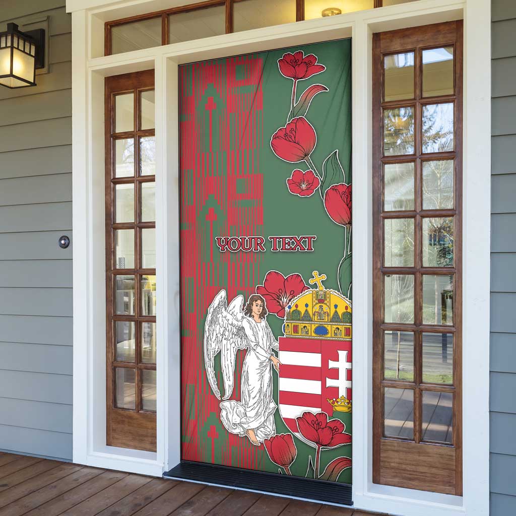 Hungary Door Cover Coat Of Arms 1896 - Wonder Print Shop