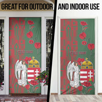 Hungary Door Cover Coat Of Arms 1896 - Wonder Print Shop