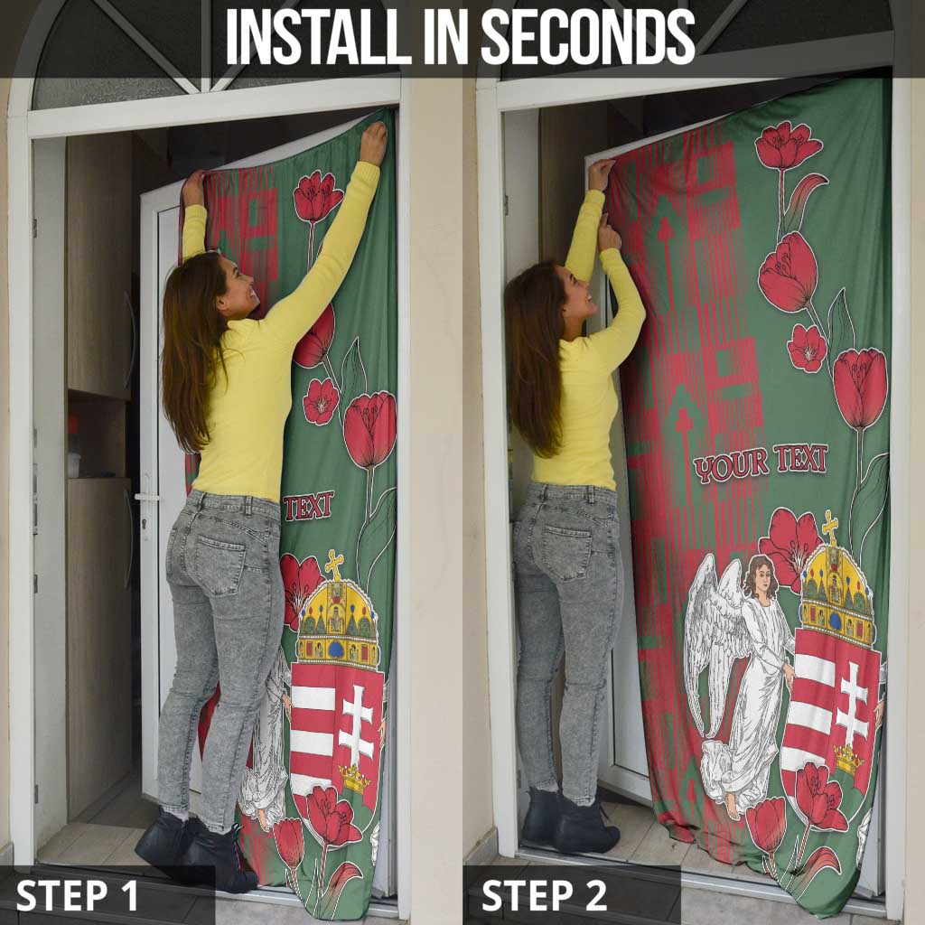 Hungary Door Cover Coat Of Arms 1896 - Wonder Print Shop