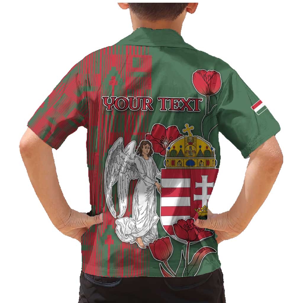 Personalized Hungary Family Matching Mermaid Dress and Hawaiian Shirt Coat Of Arms 1896 - Wonder Print Shop
