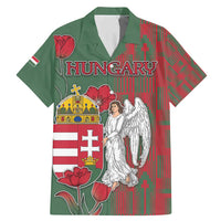 Personalized Hungary Family Matching Mermaid Dress and Hawaiian Shirt Coat Of Arms 1896 - Wonder Print Shop