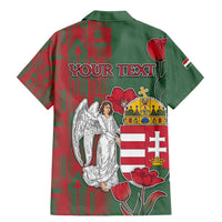 Personalized Hungary Family Matching Mermaid Dress and Hawaiian Shirt Coat Of Arms 1896 - Wonder Print Shop