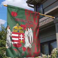 Hungary Garden Flag Coat Of Arms 1896 - Wonder Print Shop