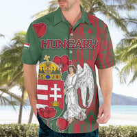 Personalized Hungary Hawaiian Shirt Coat Of Arms 1896 - Wonder Print Shop