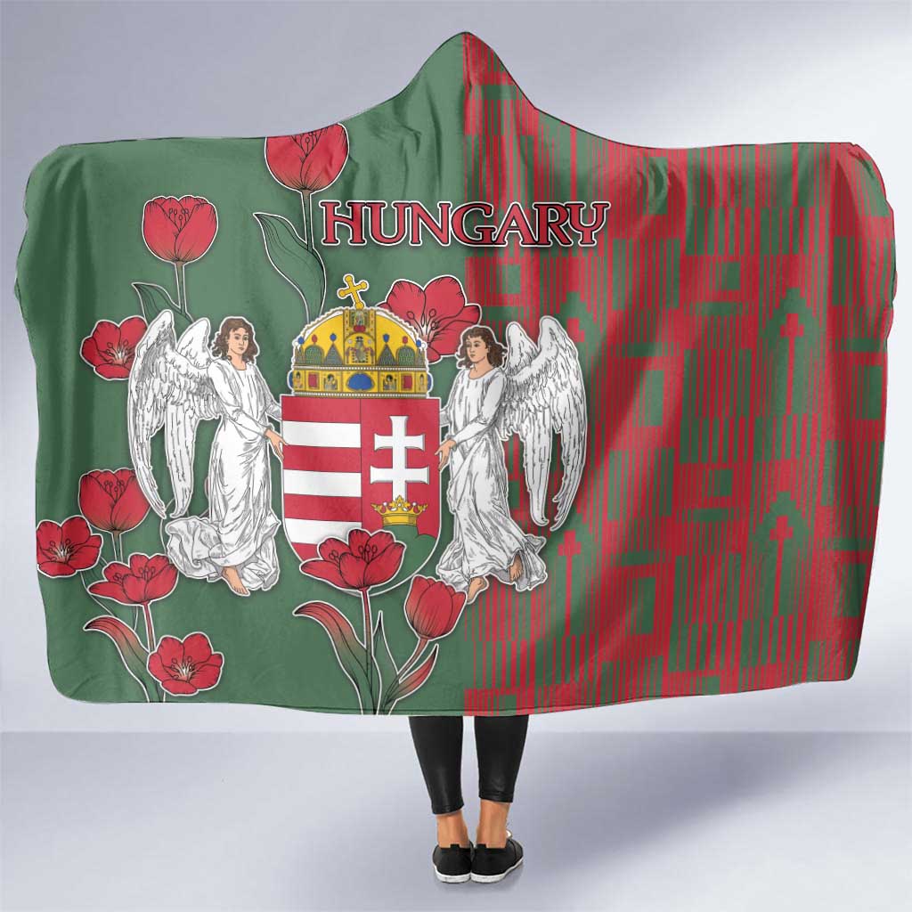 Hungary Hooded Blanket Coat Of Arms 1896 - Wonder Print Shop