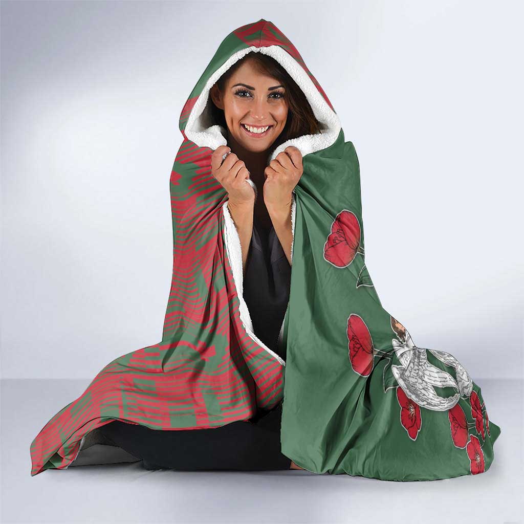 Hungary Hooded Blanket Coat Of Arms 1896 - Wonder Print Shop