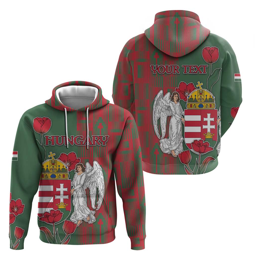 Personalized Hungary Hoodie Coat Of Arms 1896 - Wonder Print Shop