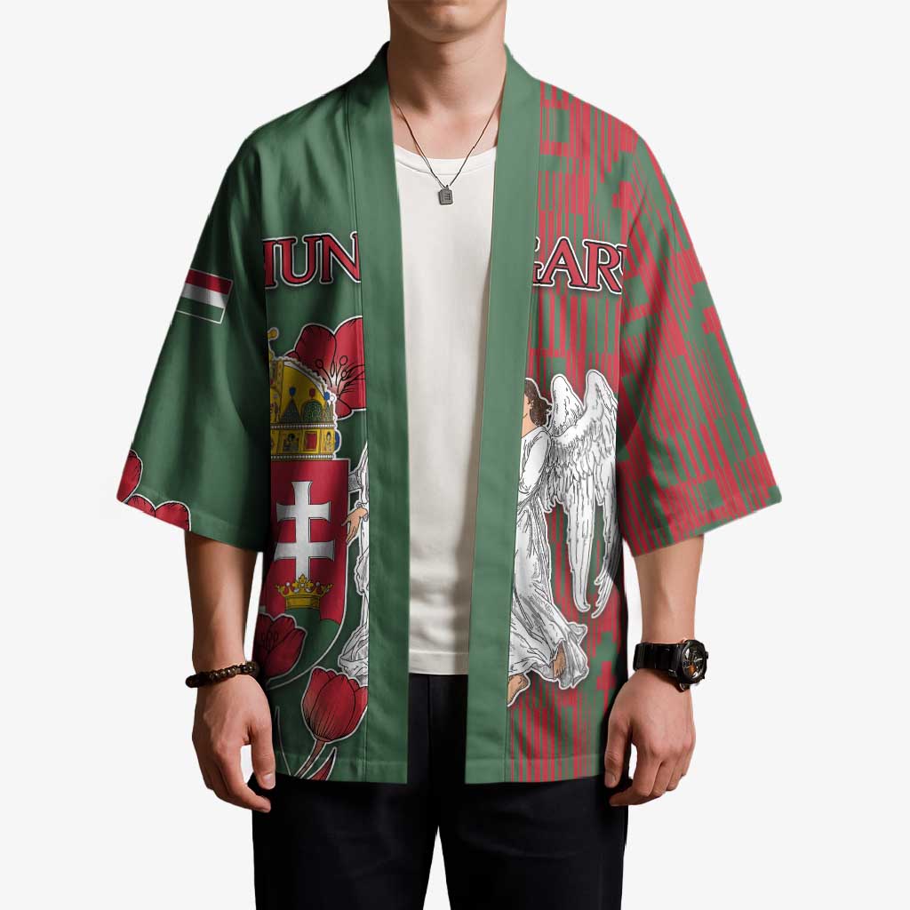 Personalized Hungary Kimono Coat Of Arms 1896 - Wonder Print Shop