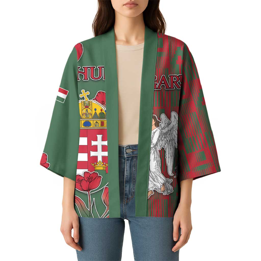Personalized Hungary Kimono Coat Of Arms 1896 - Wonder Print Shop