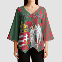 Personalized Hungary Kimono Sleeve Blouse Coat Of Arms 1896 - Wonder Print Shop