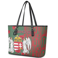 Hungary Leather Tote Bag Coat Of Arms 1896 - Wonder Print Shop