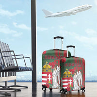 Hungary Luggage Cover Coat Of Arms 1896 - Wonder Print Shop