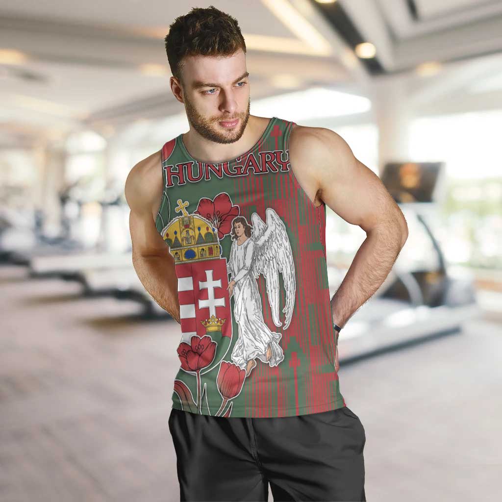 Personalized Hungary Men Tank Top Coat Of Arms 1896 - Wonder Print Shop