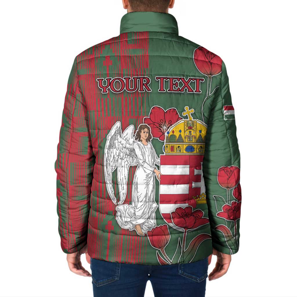 Personalized Hungary Padded Jacket Coat Of Arms 1896 - Wonder Print Shop