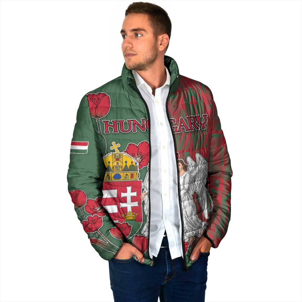 Personalized Hungary Padded Jacket Coat Of Arms 1896 - Wonder Print Shop