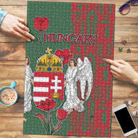 Hungary Puzzle Coat Of Arms 1896 - Wonder Print Shop