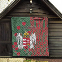 Hungary Quilt Coat Of Arms 1896 - Wonder Print Shop