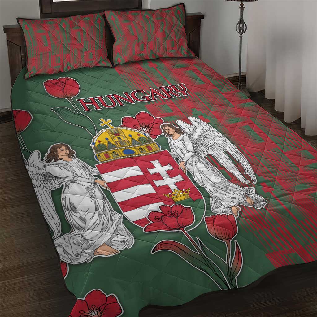 Hungary Quilt Bed Set Coat Of Arms 1896 - Wonder Print Shop
