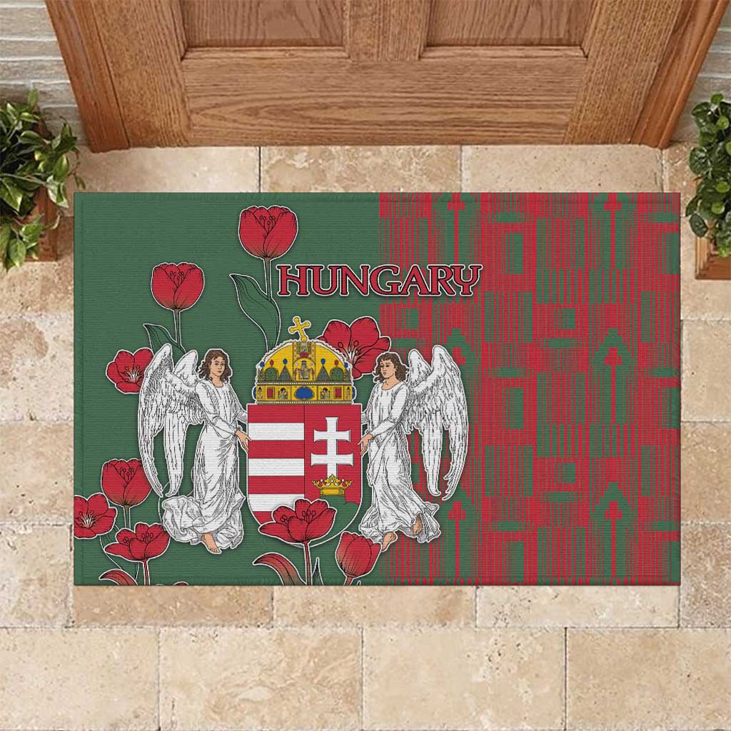 Hungary Rubber Doormat Coat Of Arms 1896 - Wonder Print Shop