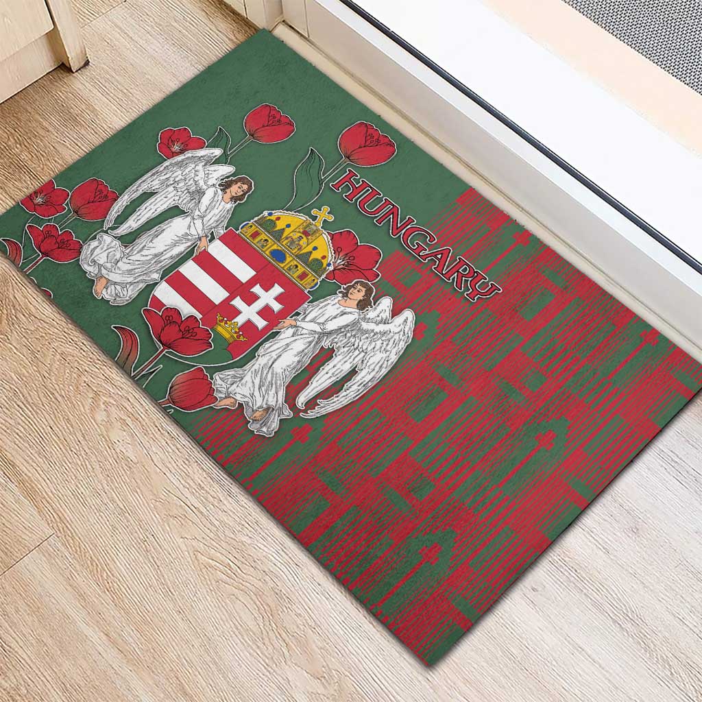 Hungary Rubber Doormat Coat Of Arms 1896 - Wonder Print Shop