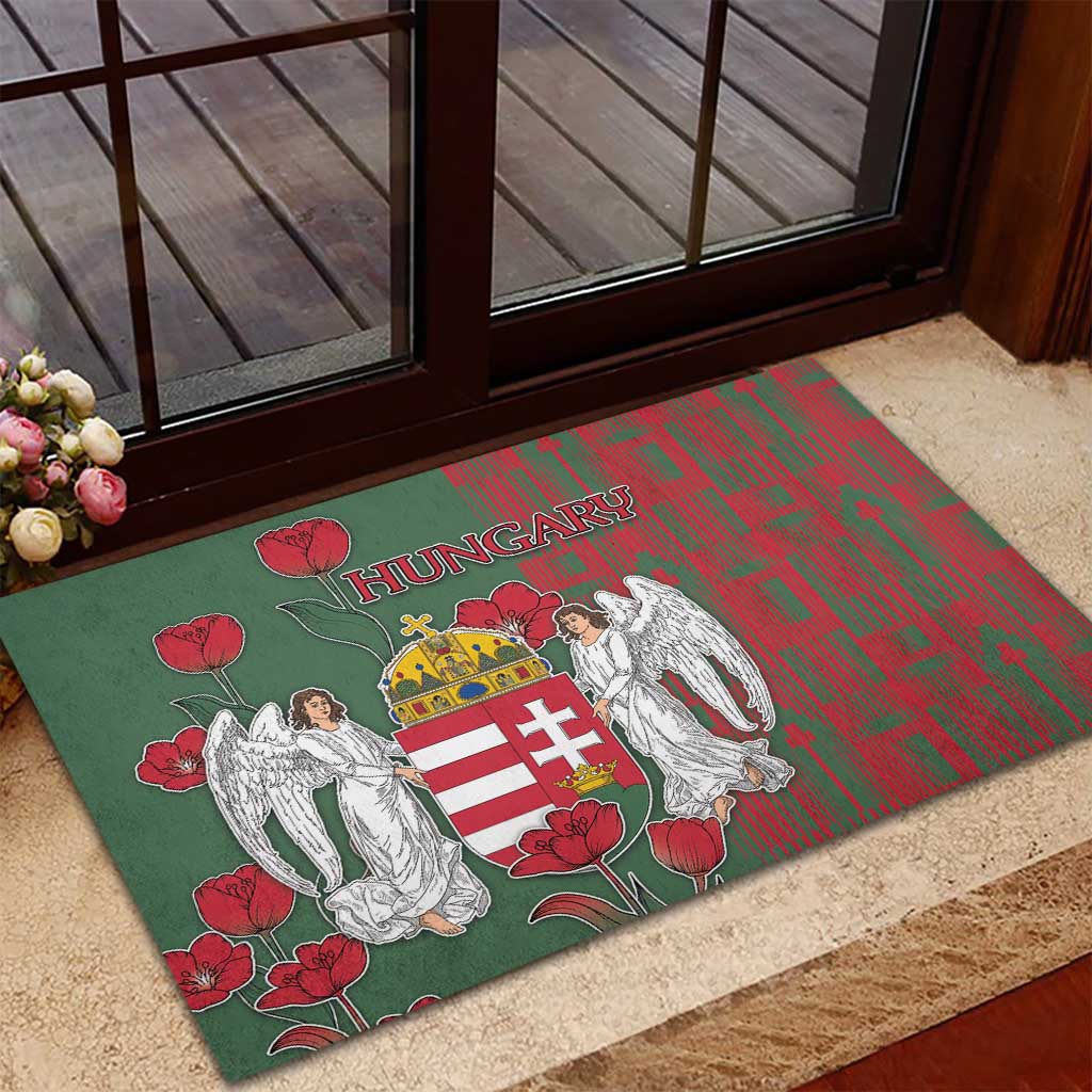 Hungary Rubber Doormat Coat Of Arms 1896 - Wonder Print Shop