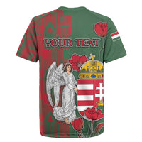 Personalized Hungary Rugby Jersey Coat Of Arms 1896 - Wonder Print Shop