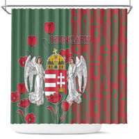 Hungary Shower Curtain Coat Of Arms 1896 - Wonder Print Shop