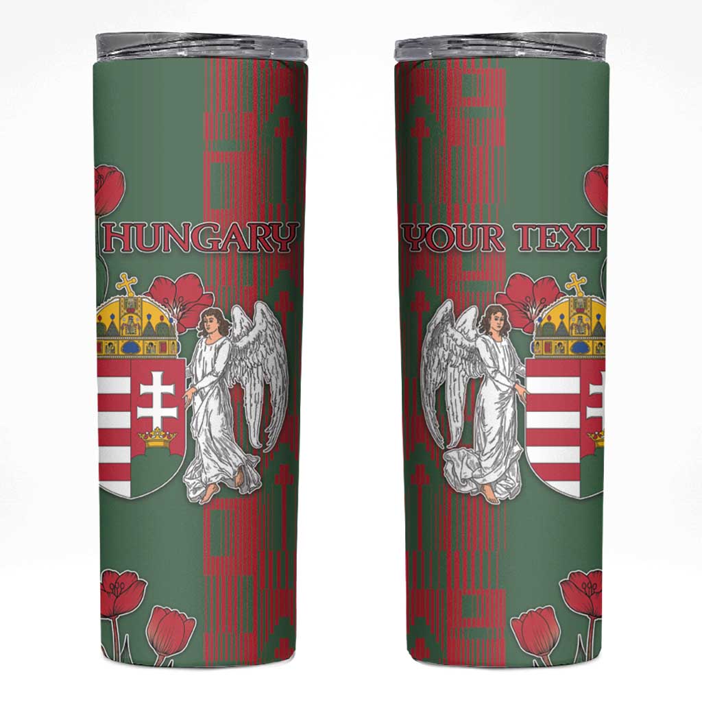 Personalized Hungary Skinny Tumbler Coat Of Arms 1896 - Wonder Print Shop