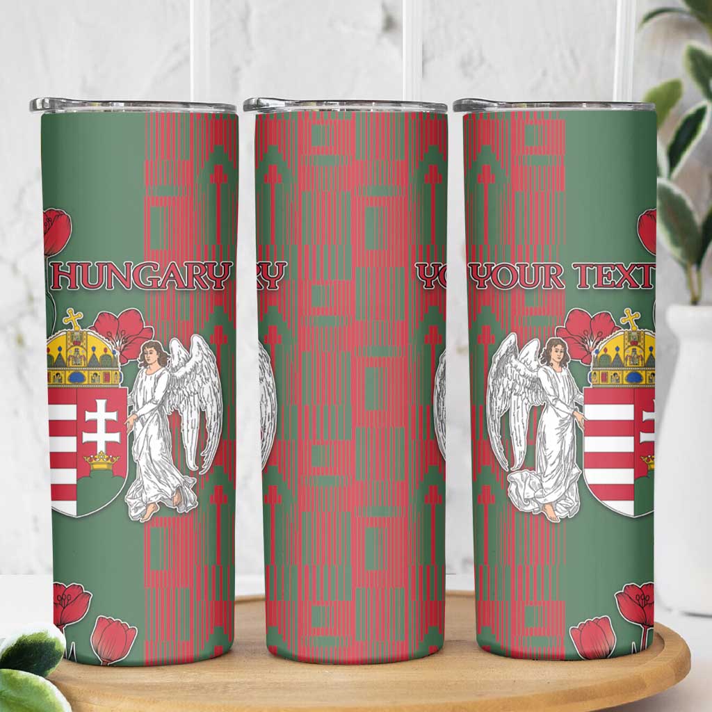 Personalized Hungary Skinny Tumbler Coat Of Arms 1896 - Wonder Print Shop