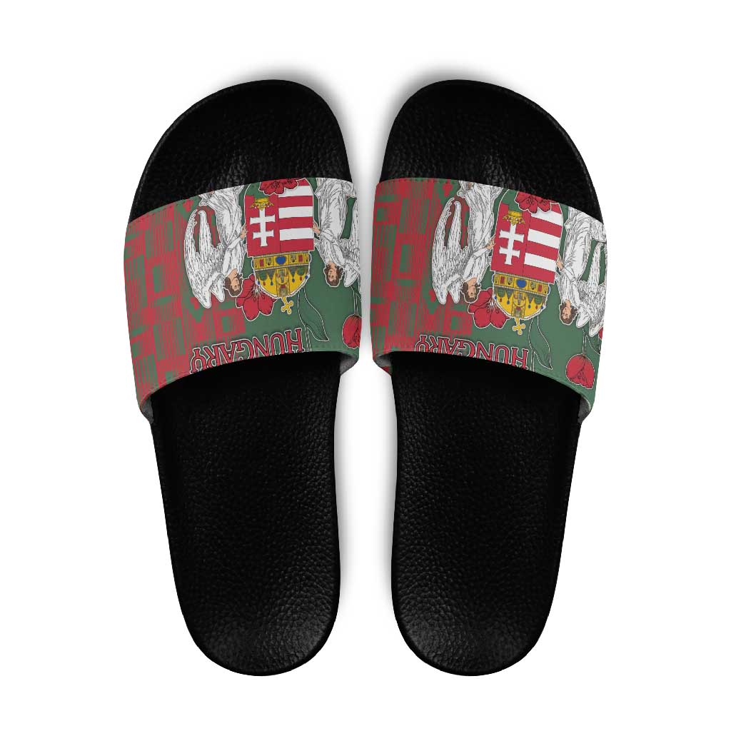 Hungary Slide Sandals Coat Of Arms 1896 - Wonder Print Shop