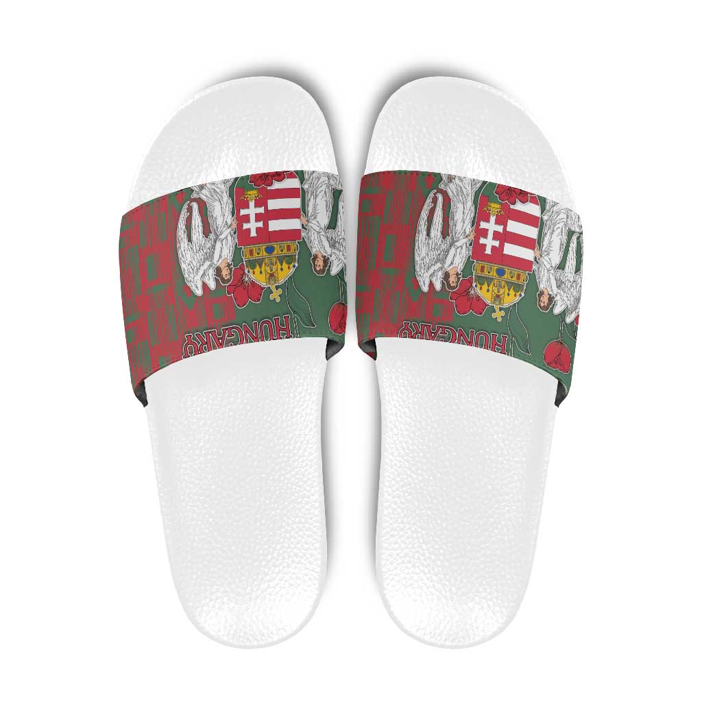 Hungary Slide Sandals Coat Of Arms 1896 - Wonder Print Shop