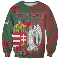 Personalized Hungary Sweatshirt Coat Of Arms 1896 - Wonder Print Shop