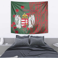 Hungary Tapestry Coat Of Arms 1896 - Wonder Print Shop