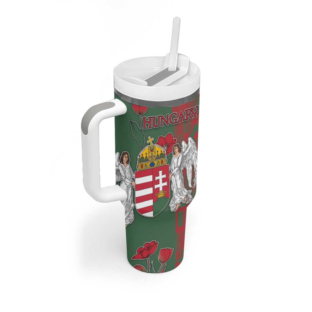 Personalized Hungary Tumbler With Handle Coat Of Arms 1896 - Wonder Print Shop