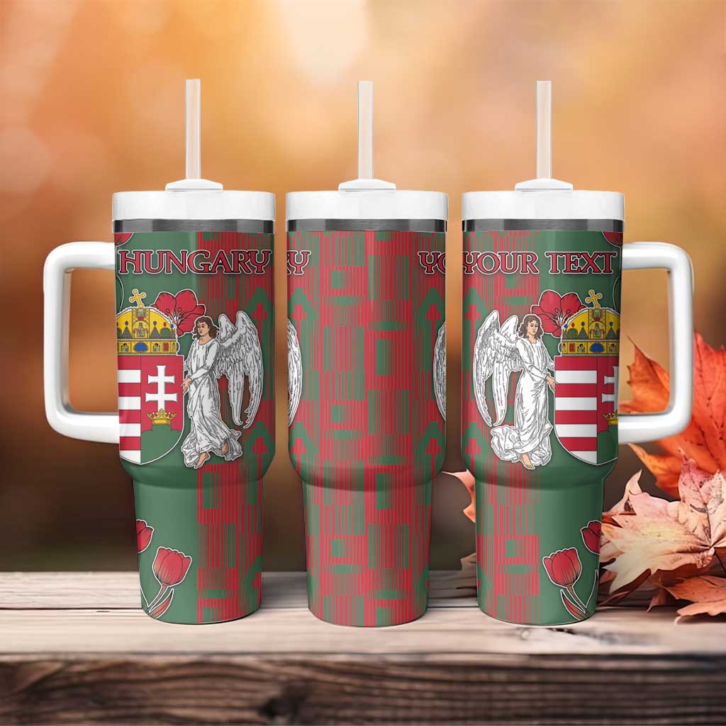 Personalized Hungary Tumbler With Handle Coat Of Arms 1896 - Wonder Print Shop